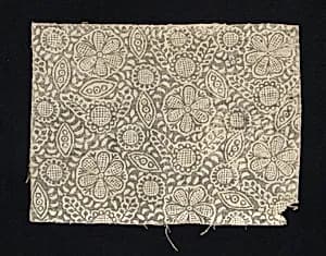 Textile fragment by Unknown Artist