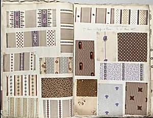 Textile Sample Book by Unknown Artist