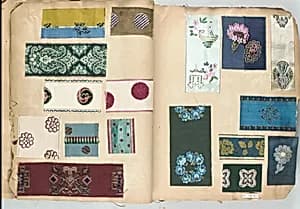 Textile Sample Book by Unknown Artist