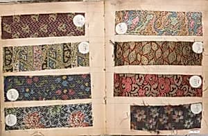 Textile Sample Book by William Openhym & Sons