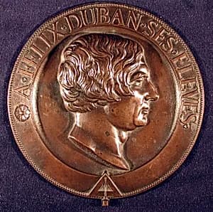 The Architect Félix Duban by Pierre-Charles Simart|Eck et Durand