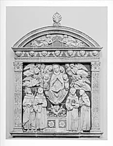 The Assumption of the Virgin by Andrea della Robbia