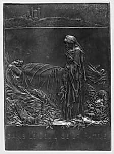 The Death of Sadi Carnot by Louis-Oscar Roty
