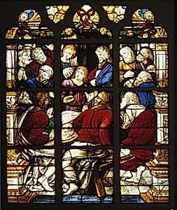 The Disciples in the Upper Room (?)