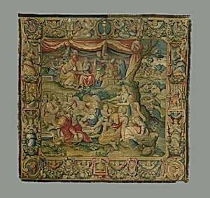 The Gathering of Manna by Alessandro Allori|Guasparri di Bartolomeo Papini