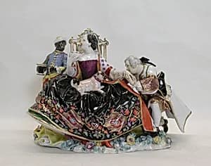 The Handkiss by Johann Joachim Kändler|Meissen Manufactory|Laurent Cars|François Boucher