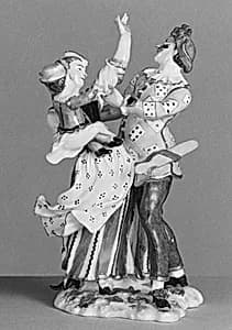 The Harlequin Family by Johann Joachim Kändler|Meissen Manufactory