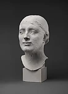 The Head of Mrs. Russell by Auguste Rodin