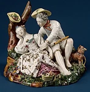 Portrait of Georg Ludwig Bartholomae|Fulda Pottery and Porcelain Manufactory