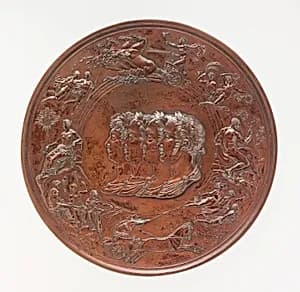 The Waterloo Medal by Benedetto Pistrucci
