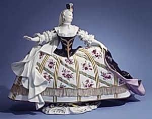 Theater figure by Meissen Manufactory