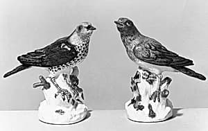 Thrush (one of a pair) by Johann Joachim Kändler|Meissen Manufactory
