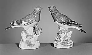 Thrush (one of a pair) by Johann Joachim Kändler|Meissen Manufactory