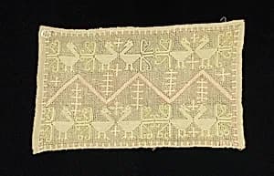 Towel border by Unknown Artist