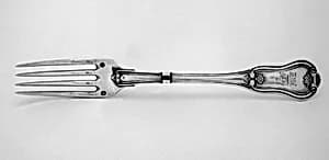 Traveling spoon and fork by Joseph-Baptiste Fuchs