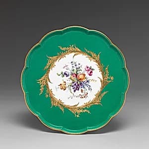 Tray (part of a service) by Sèvres Manufactory|Nicquet