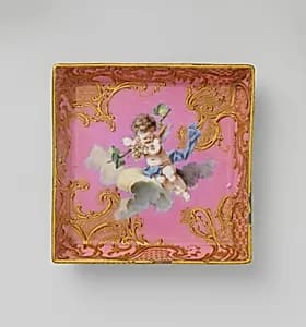 Tray (plateau carré) by Sèvres Manufactory