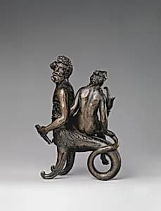 Triton and Nereid by Andrea Briosco, called Riccio