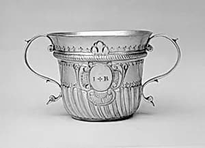 Two-handled cup by Robert Pilkington