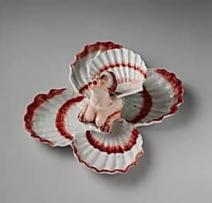 Two sweetmeat dishes by Doccia Porcelain Manufactory