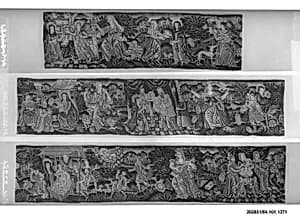 Valances (set of three) by Unknown Artist