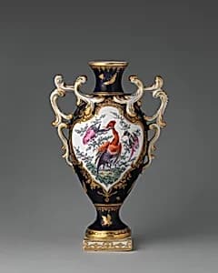 Vase (one of a pair) by Chelsea Porcelain Manufactory