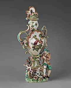 Vase (one of a pair) by Chelsea Porcelain Manufactory