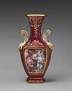 Vase (one of a pair) by Chelsea Porcelain Manufactory