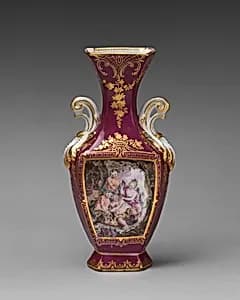 Vase (one of a pair) by Chelsea Porcelain Manufactory