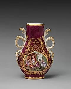 Vase (one of a pair) by Chelsea Porcelain Manufactory