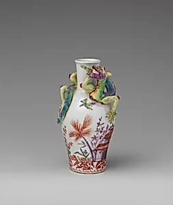 Vase (one of a pair) by Vienna|Claudius Innocentius Du Paquier period