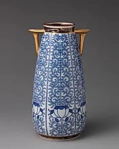 Vase (one of a pair) by Worcester factory