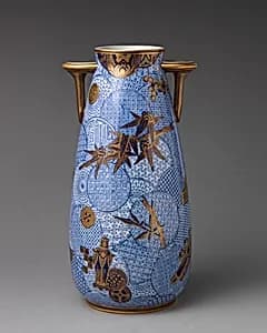 Vase (one of a pair) by Worcester factory