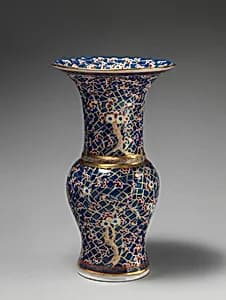 Vase (one of a pair) by Belvedere Manufactory