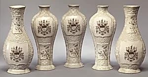 Vase (part of a garniture) by Unknown Artist