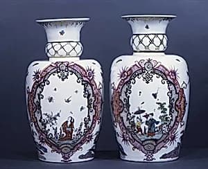 Vase (part of a set) by Meissen Manufactory