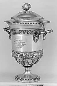 Vase with cover by Joseph William Story|William Elliott