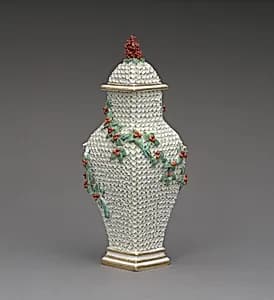 Vase with cover
