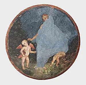 Venus and Cupid by Pinturicchio