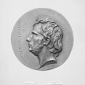 Victor Cousin (1792–1867), French philosopher by Pierre Jean David d'Angers