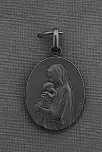Virgin and Child by Louis-Oscar Roty