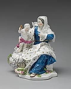 Virgin and Child by Chelsea Porcelain Manufactory