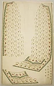 Waistcoat panel by Unknown Artist