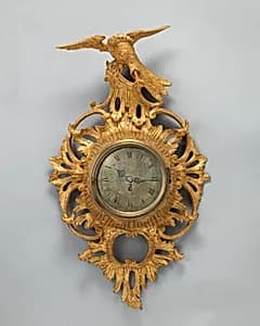 Wall clock with calendar by Thomas Harben II