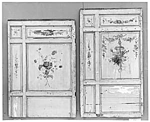 Wall paneling by Pierre Ranson