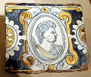 Wall tile by Unknown Artist