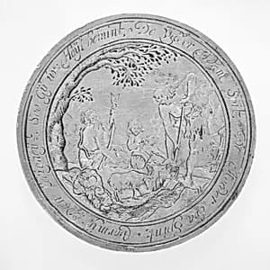 Wedding medallion by Unknown Artist