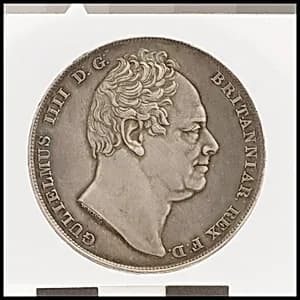 William IV proof crown by William Wyon
