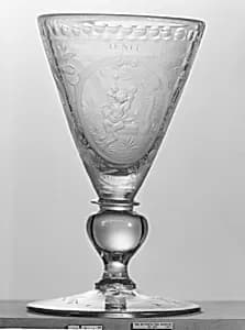 Wineglass by Unknown Artist