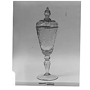 Wineglass with cover by Unknown Artist